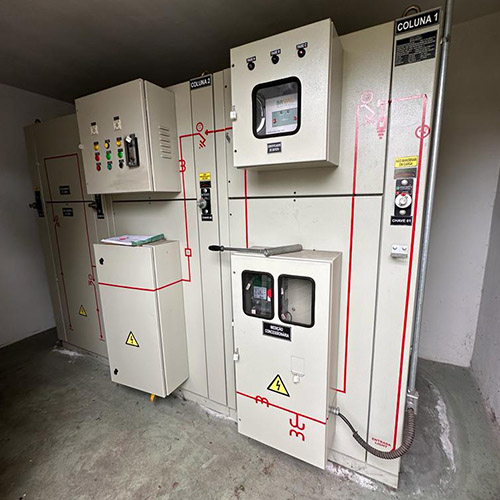 Manutenção preventiva em subestação