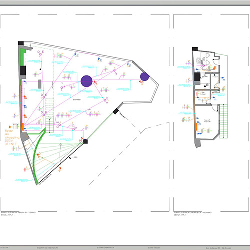Projeto e execução e obra